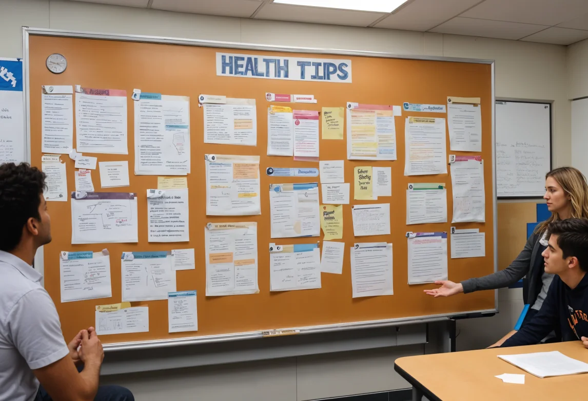 Classroom decoration ideas for high school health and wellness