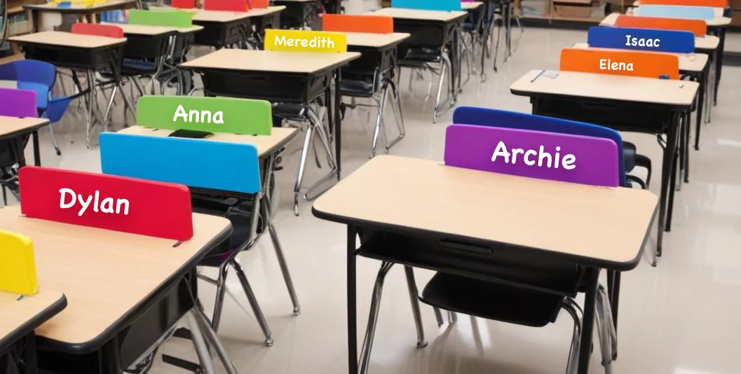 Primary class decoration ideas for desks