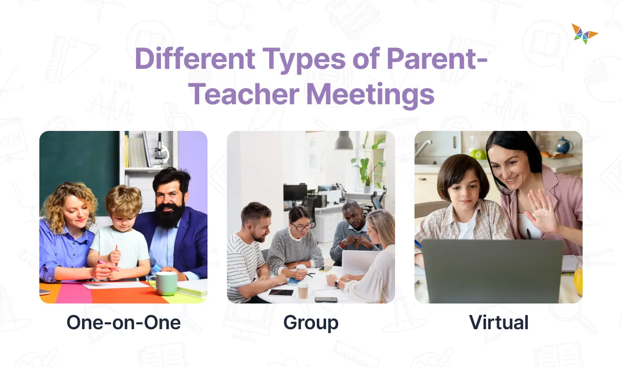 Different parents teacher meeting formats