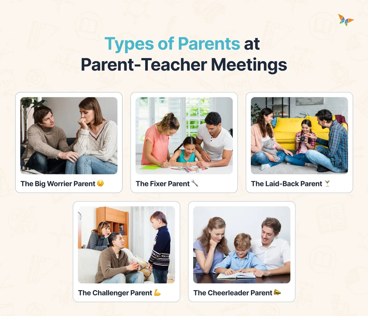 Types of parents at parent-teacher meetings