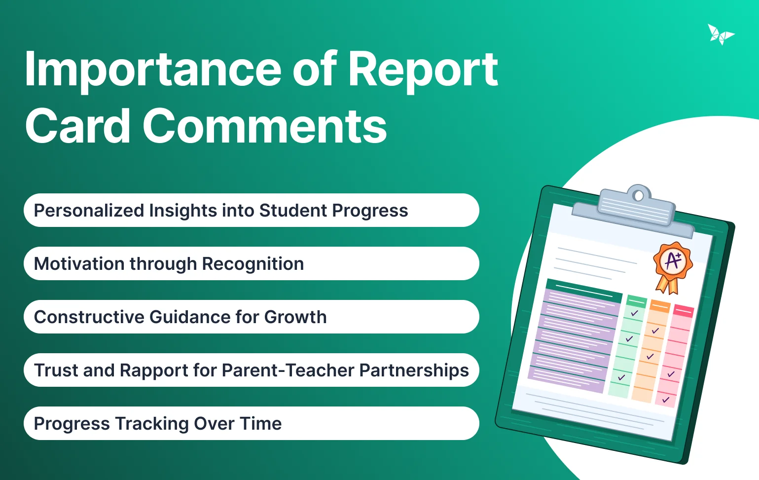 understanding the importance of meaningful general report card comments